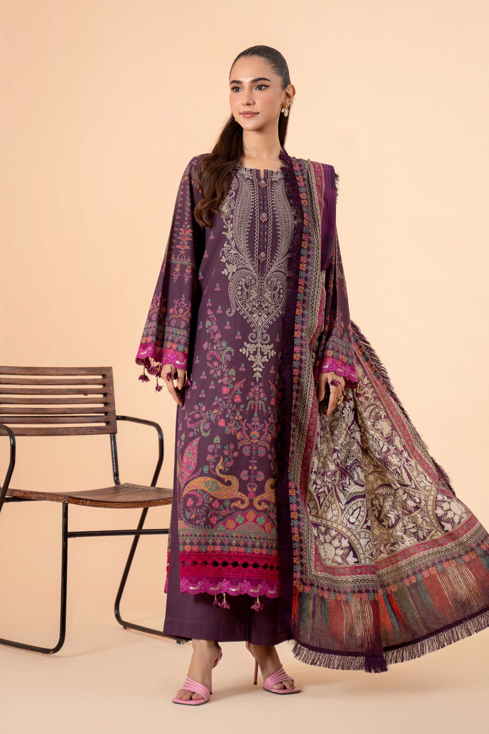 Mausummery Luxury Prints Winter Collection - Aster
