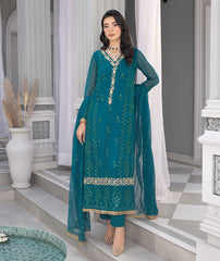 Merakish Luxury Chiffon Embroidered'23 - ST23-MK6 Breeze
