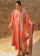 Mizaj By Tena Durrani Embroidered Dobby Suits Unstitched 3 Piece TD21M 10 Quartz