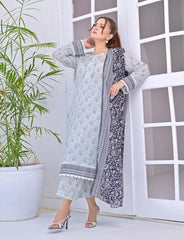 Kayseria Luxury Lawn Prints 3Pc Unstitched Collection - 07