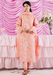 Rinesa By Ayzel Embroidered Lawn Suit Unstitched 3 Piece AAF24R D-01 Amel - Summer Collection