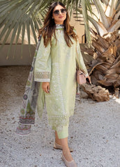 Siraa by Sadaf Fawad Khan Embroidered Lawn Suit Unstitched 3 Piece SDF24SL Gina B - Summer Collection