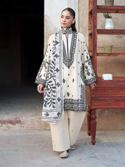Deyar - Rumi Luxury Unstitched Embroidered Lawn 3 Piece Suit - Sitara – Summer Collection