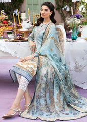 Summer Glow by Gulaal Embroidered Lawn Suit Unstitched 3 Piece GL24SG D-02 Amayrah - Summer Collection