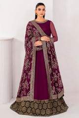 Jazmin Luxury Embroidered Chiffon UC-3057