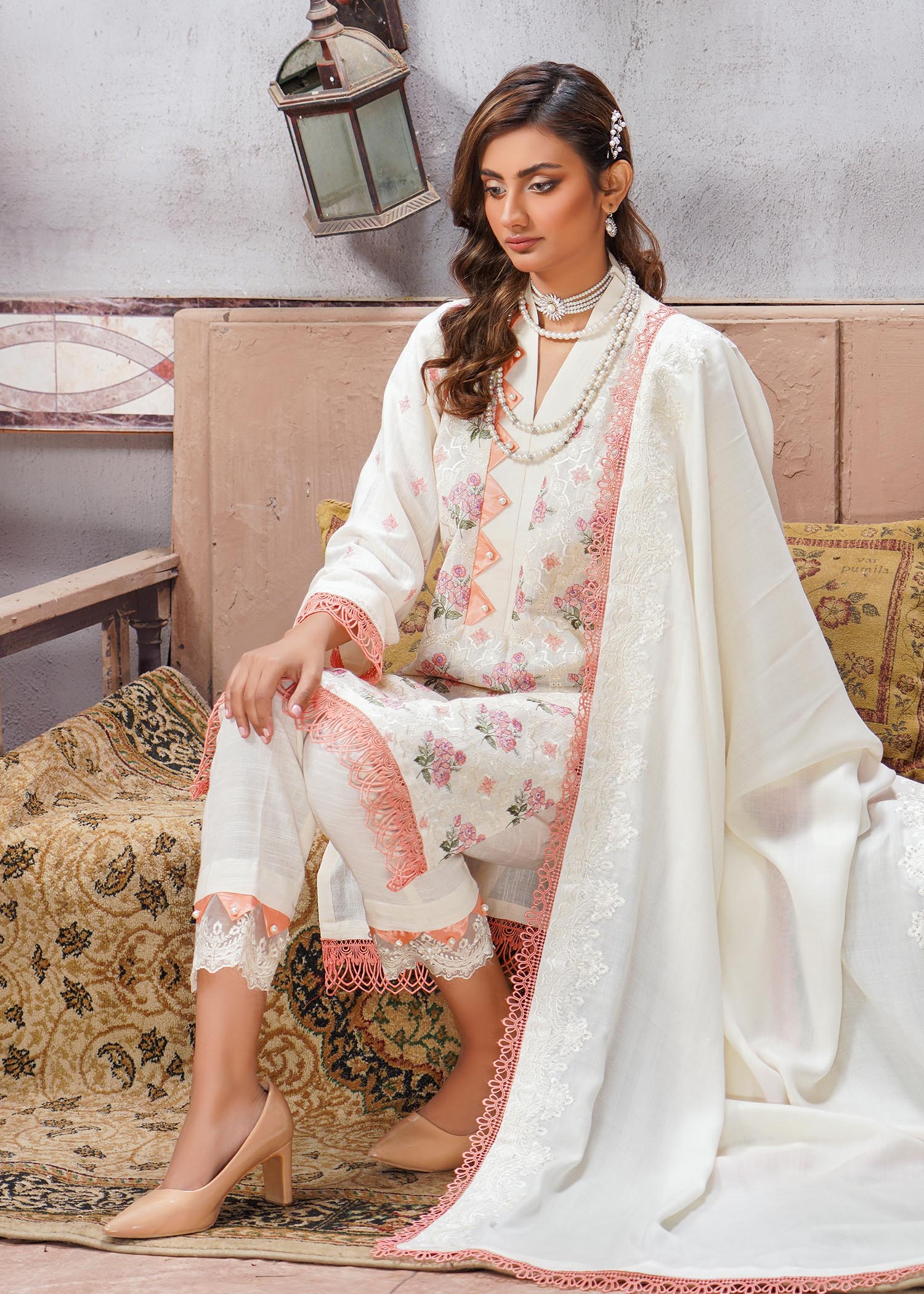 Lamhay Luxury Swati Shawl Collection - D3