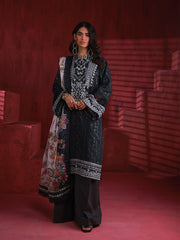 Salitex Zaria Luxury Lawn Embroidered Suits 3pc Un-Stitched - UNS24MI027UT