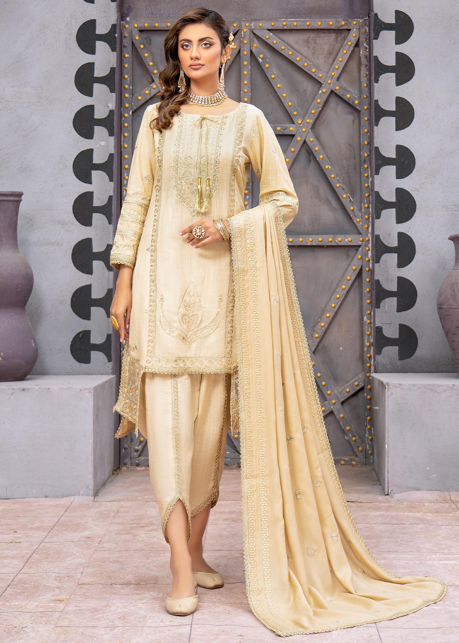 Lamhay Luxury Swati Shawl Collection - D1