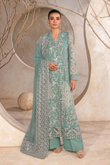 Rang Rasiya Chatoyer Wedding Embroidered Suit Unstitched 4 Piece RR24CW D-04 Firuzeh - Formal Collection