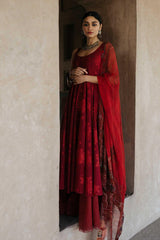 Zara Shahjahan Embroidered Jacquard Unstitched 3 Piece Suit ZSJ20GL LAILA-A