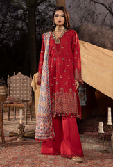 Adan Libas – Multikaari Schiffli Luxury Un-Stitched Lawn Embroidered’25 – ALMK-05