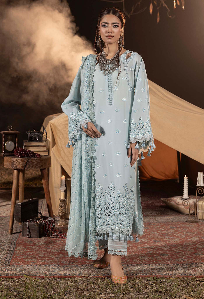 Adan Libas – Multikaari Schiffli Luxury Un-Stitched Lawn Embroidered’25 – ALMK-07