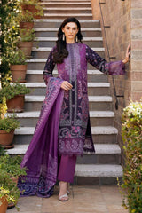 Afrozeh Embroidered Lawn Suit Unstitched 3 Piece AF25DH D-10 Azrina A - Summer Collection