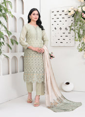 Tawakkal - Meethi Meethi Eid - Saija Schiffli Embroidered Suits - D-1234