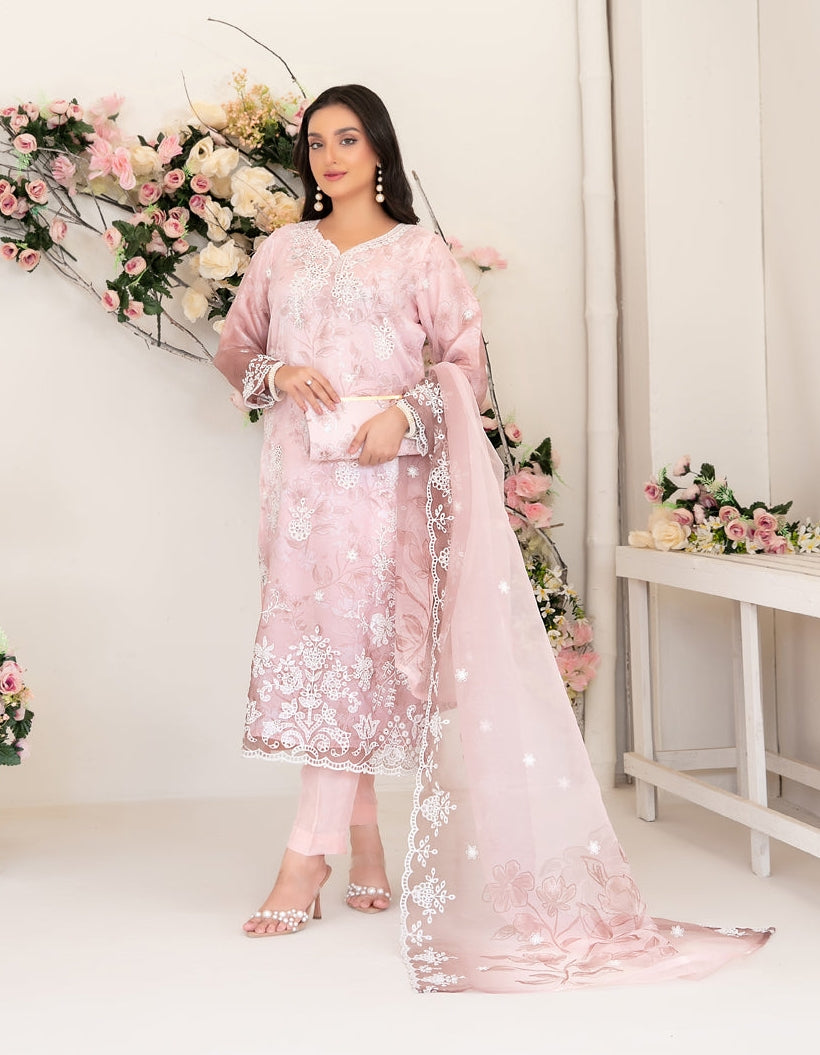 Tawakkal - Larimar Luxury Formals Un-Stitched 3pc Collection - D-4258