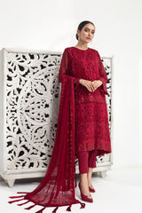 ALIZEH CHIFFON'21 - The Heartthrob Red
