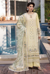 Adan Libas - Summer's Dreams Luxury Un-Stitched Lawn Embroidered'25 - ALSD-06