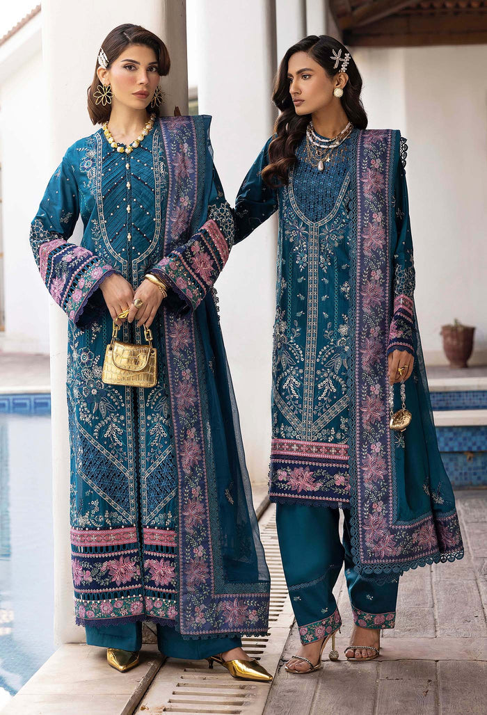 Adan Libas - Summer's Dreams Luxury Un-Stitched Lawn Embroidered'25 - ALSD-07