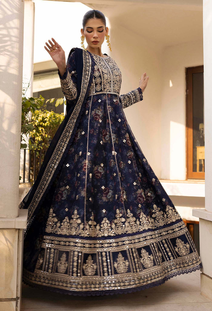 Adan Libas - Summer's Dreams Luxury Un-Stitched Lawn Embroidered'25 - ALSD-03