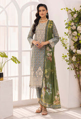 Adan Libas - Solana Embroidered Lawn Suits Unstitched 3 Piece ALSL- 09 - Lawn Collection