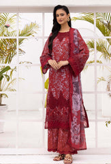 Adan Libas - Solana Embroidered Lawn Suits Unstitched 3 Piece ALSL- 06 - Lawn Collection