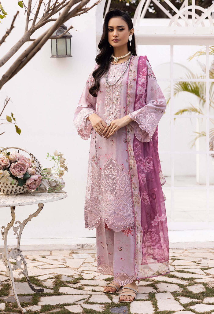 Adan Libas - Solana Embroidered Lawn Suits Unstitched 3 Piece ALSL- 02 - Lawn Collection
