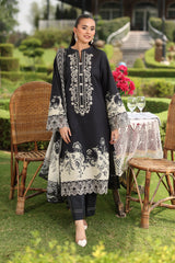 Lifestyle by Rang Rasiya Embroidered Lawn Suits Unstitched 3 Piece RR25V07SL D-06 Roshane - Summer Collection
