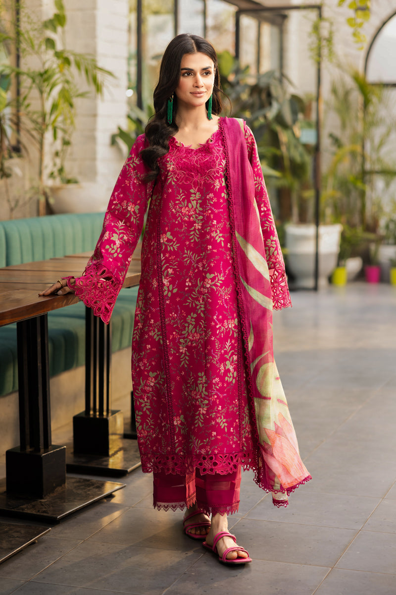 Lifestyle by Rang Rasiya Embroidered Lawn Suits Unstitched 3 Piece RR25LS D-03 Aria - Summer Collection