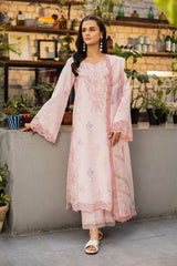 Lifestyle by Rang Rasiya Embroidered Lawn Suits Unstitched 3 Piece RR25LS D-02 Gardenia - Summer Collection