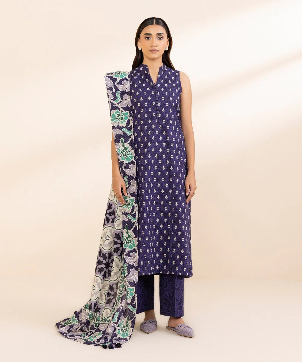 Sapphire - Repeat Luxury Prints Collection - 0U3-PDY24V92-4