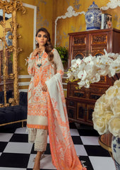 LUXURY-SANA SAFINAZ MUZLIN LAWN SS'21 - 3A