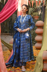 Monsoon Chunri By Al Zohaib Printed Lawn Suit Unstitched 3 Piece MSH-25-08- Summer Collection