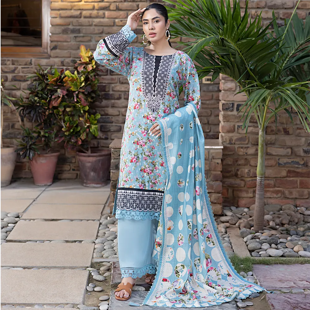 Salina Luxury Khaddar Prints 3Pc Unstitched Collection'25 - SKPCH-1-25-10