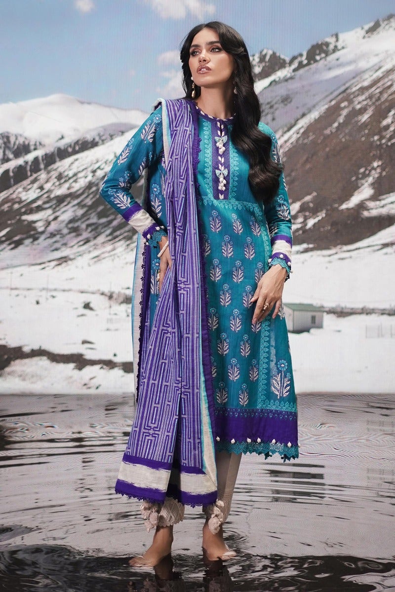 Sana Safinaz Mahay Winter Collection - 10B-