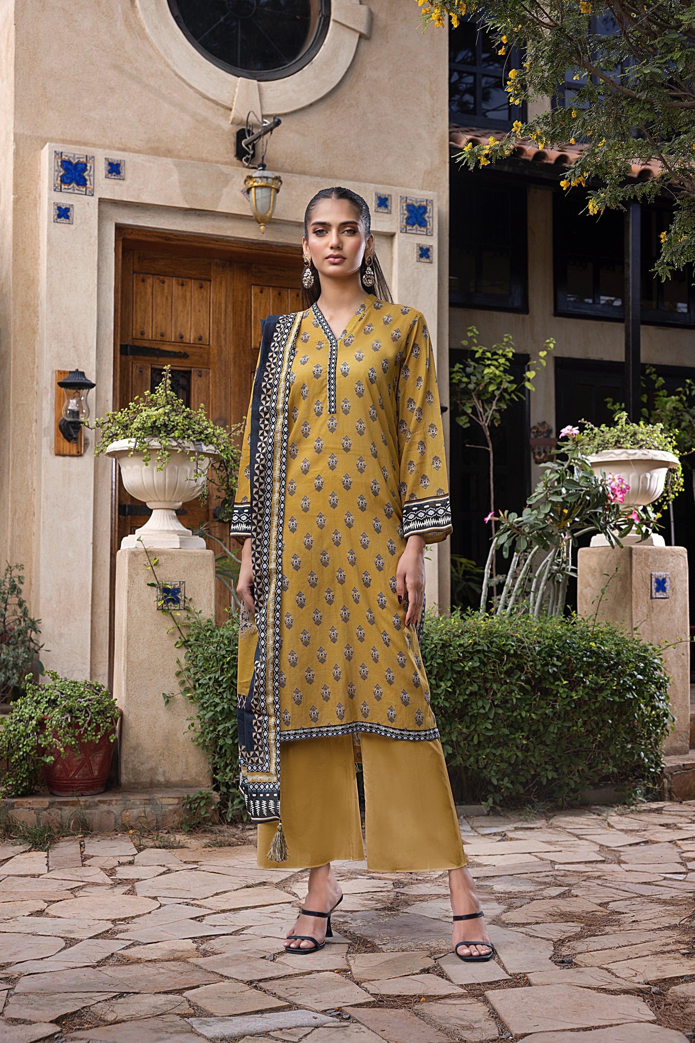 LSM-Lakhany Luxury Zari Print Collection - LG-MM-0119