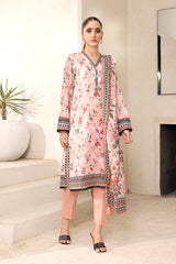 Lakhany - LSM Luxury Printed Lawn Unstitched 3 Piece Suit – LG-MM-0382 – Summer Collection