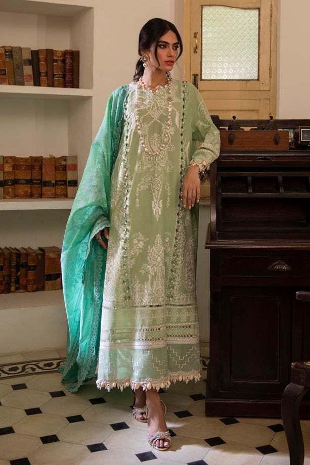 Sana Safinaz Luxury Muzlin Lawn Embroidered - 12-B