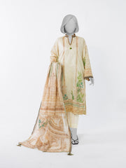 Junaid Jamshaid (J.) - Panjnad Luxury Printed Lawn Unstitched 3 Piece Suit – PLU-1336U – Summer Collection