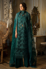 Sobia Nazir Embroidered Lawn Suits Unstitched 3 Piece SN23EL 13B - Luxury Collection