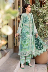 M Prints by Maria B Embroidered Suits Unstitched 3 Piece MB25MP 14A - Summer Collection