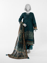 Junaid Jamshaid (J.) - Panjnad Luxury Printed Lawn Unstitched 3 Piece Suit – PLU-1527U – Summer Collection
