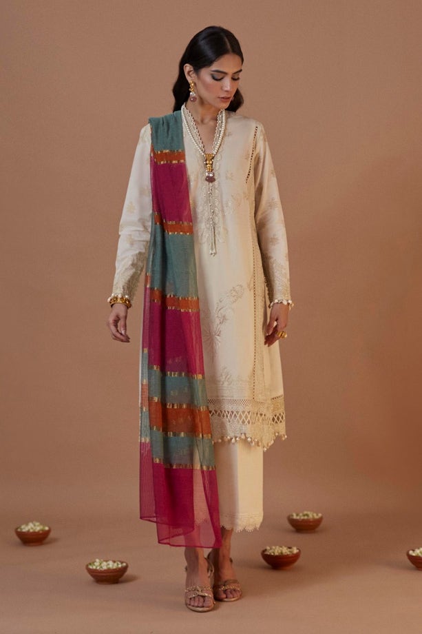 Sana Safinaz Luxury Muzlin Lawn Embroidered - 16B-