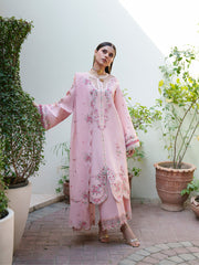 Heritage Dore by Bin Ilyas Unstitched Embroidered Lawn 3 Piece Suit BI26UHD 17-6B - Summer Collection