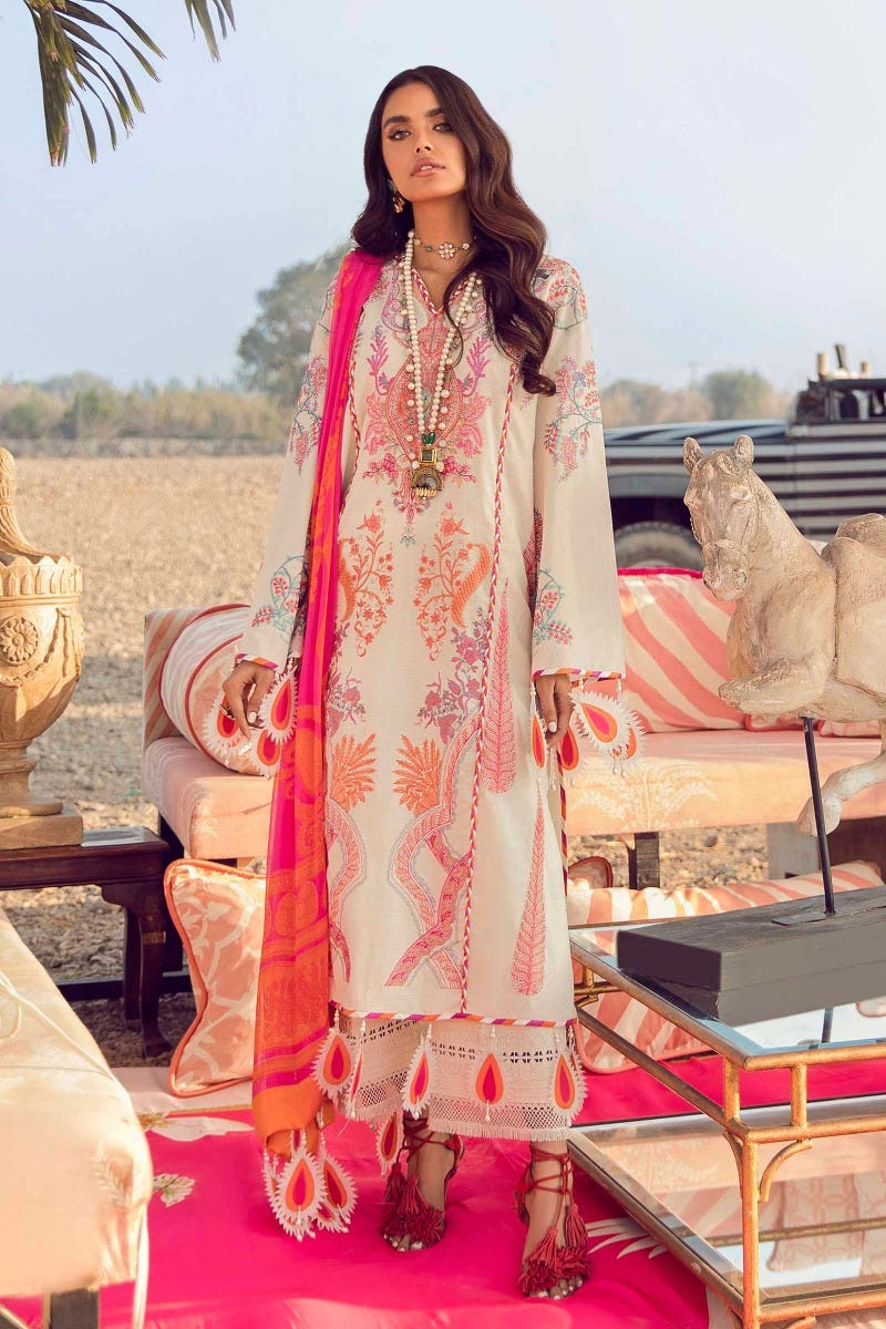 Sana Safinaz Luxury Muzlin Lawn Embroidered - 19B