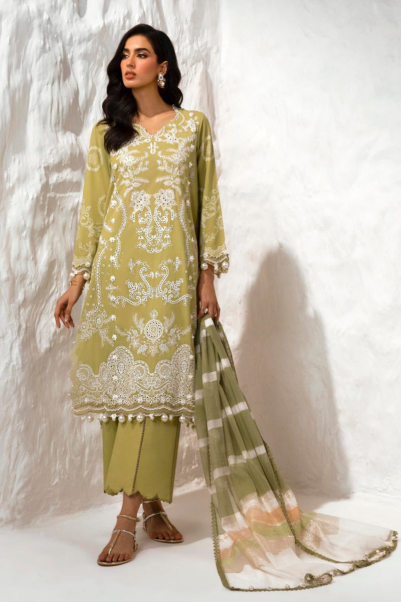 Sana Safinaz Luxury Muzlin Lawn Embroidered - M242-015A-CT