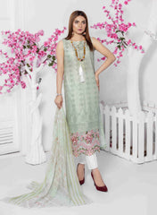FLORAL FANTASIE LUXURY LAWN SS'21 (SCHIFFLI / CHIKANKARI) - 02