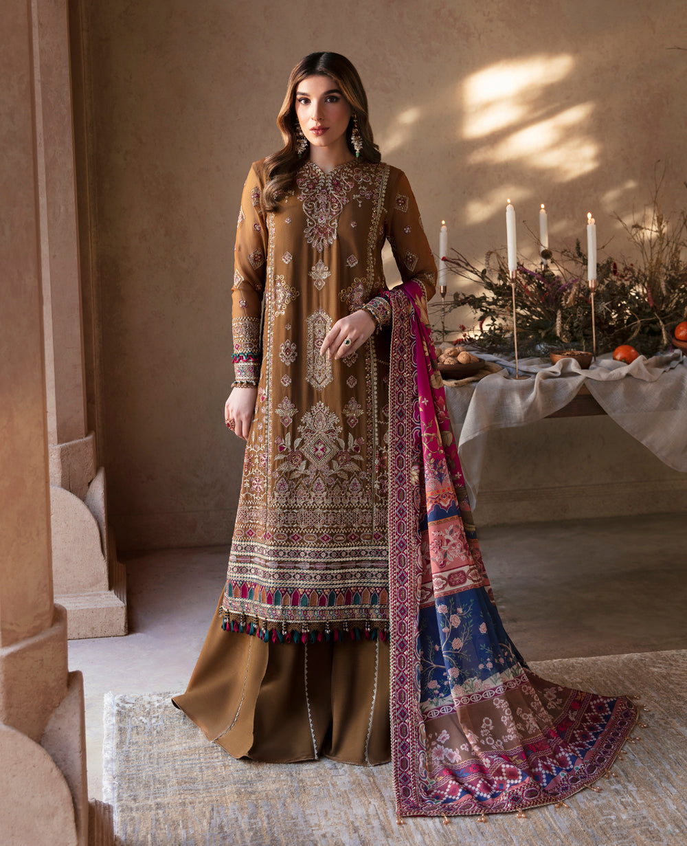 BQ-Xenia Luxury Embroidered Chiffon - TUHI