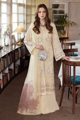 Nureh Embroidered Swiss Voil Suit Unstitched 3 Piece NU24MD NE-85