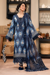 Nureh Girl Glam Embroidered Viscose Suits - GL-21