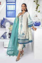 Sana Safinaz Luxury Muzlin Lawn Embroidered - 1B